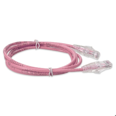 Add-On 7FT RJ-45 M/M CAT6A PINK CU PATCH CBL ADD-7FSLCAT6A-PK